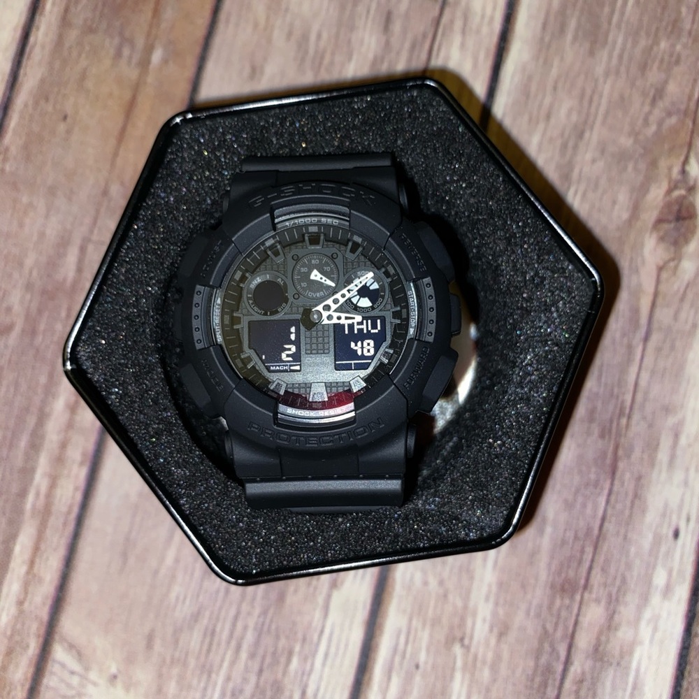 G-Shock Black Digital Analog Sport Watch